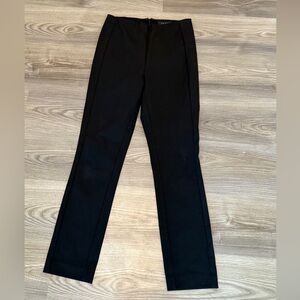 Rag & Bone Women’s size 4 Skinny Black Back Zip Stretch High Rise Trouser Pant